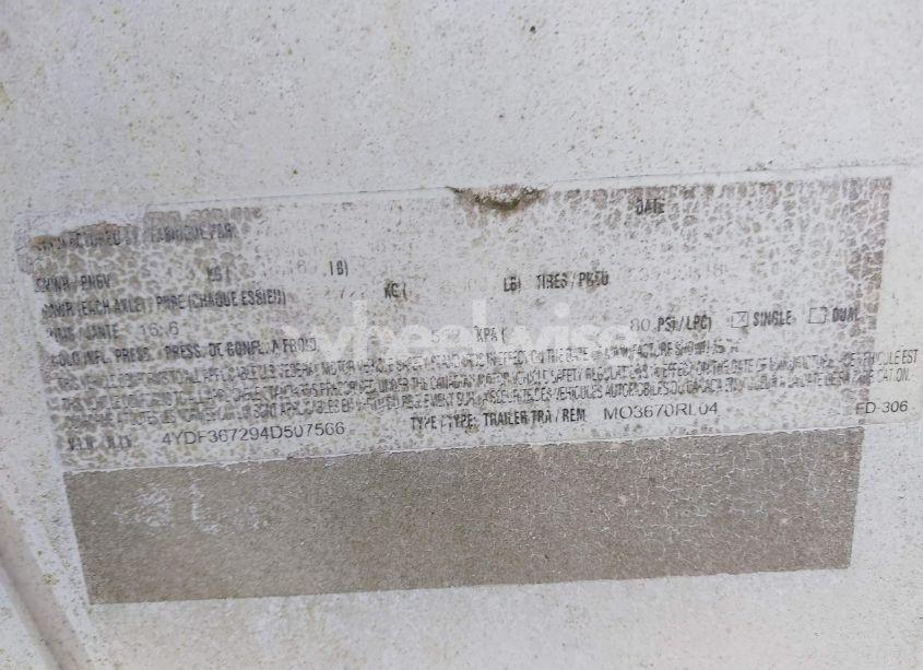 Photo 9 of 2004 Keystone Montana (VIN 4YDF367294D507566)