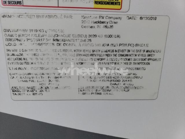 Photo 2 of 2020 'OTHER RV' TRAILER (VIN 4YDF39524L9340054)