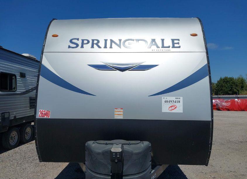 Photo 10 of 2021 Keystone Springdale 202RD21 (VIN 4YDT20225M3112347)