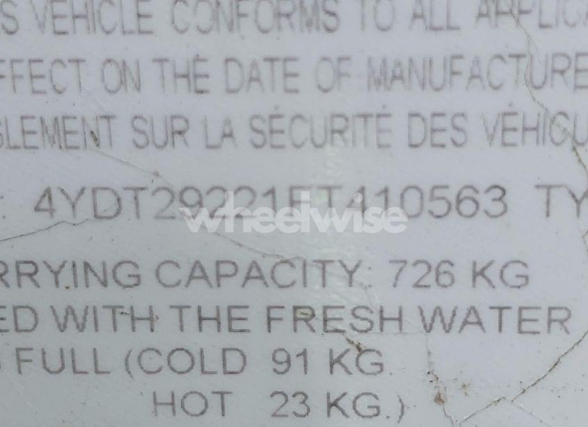 Photo 9 of 2015 Keystone Other (VIN 4YDT29221FT410563)