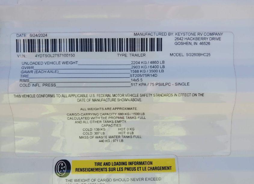 Photo 9 of 2025 Keystone Springdale N/A (VIN 4YDTSGL27S7100150)