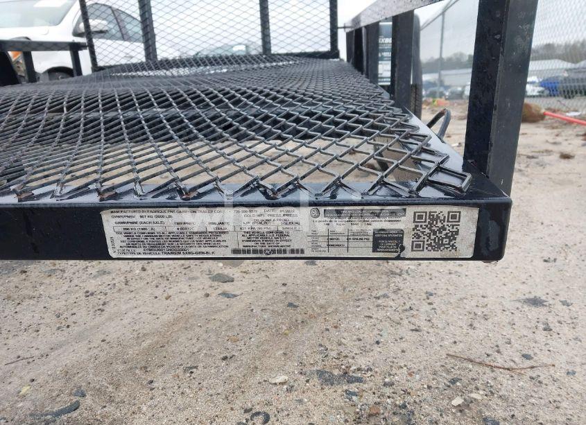 Photo 9 of 2022 Carry On 5X8 (VIN 4YMBU0815NG030861)