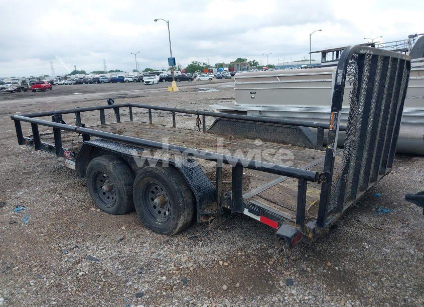 Photo 3 of 2022 Load Trail 16' CAR HAULER TRAILER (VIN 4ZECH1620N1242952)