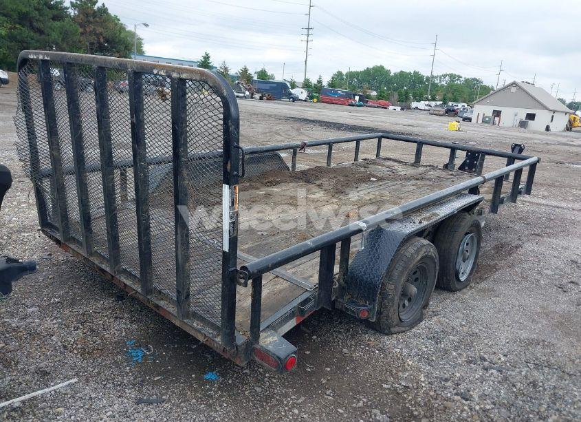 Photo 4 of 2022 Load Trail 16' CAR HAULER TRAILER (VIN 4ZECH1620N1242952)