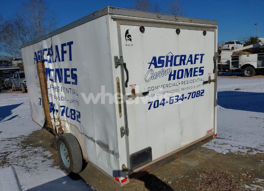 Photo 3 of 2017 Sparta Manufacturing CORP ENCLOSED TRAILER (VIN 50XBE1426HA005014)