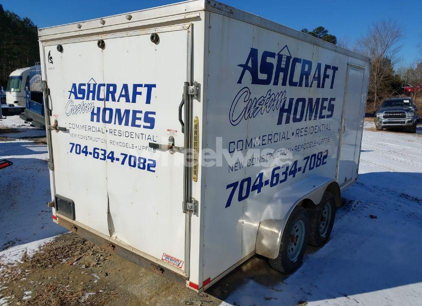 Photo 4 of 2017 Sparta Manufacturing CORP ENCLOSED TRAILER (VIN 50XBE1426HA005014)