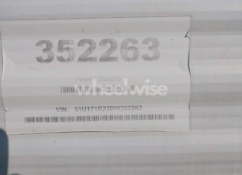 Photo 9 of 2013 Holiday Rambler TRAVELER TRAVEL TRAILER (VIN 51U171R23DW352263)