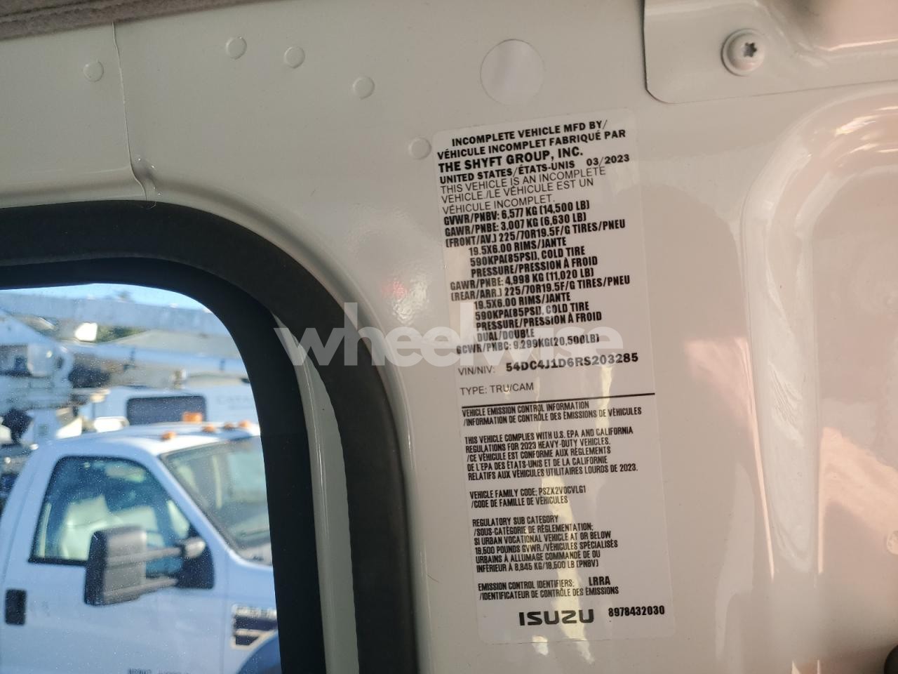 Photo 13 of 2024 ISUZU NPR HD (VIN 54DC4J1D6RS203285)