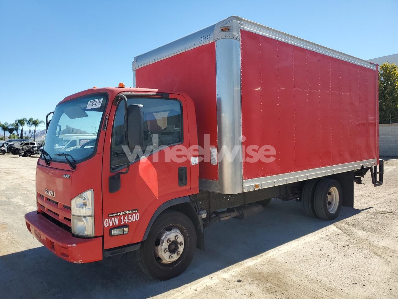2014 ISUZU NPR HD BOX TRUCK (VIN 54DC4W1B4ES805480)