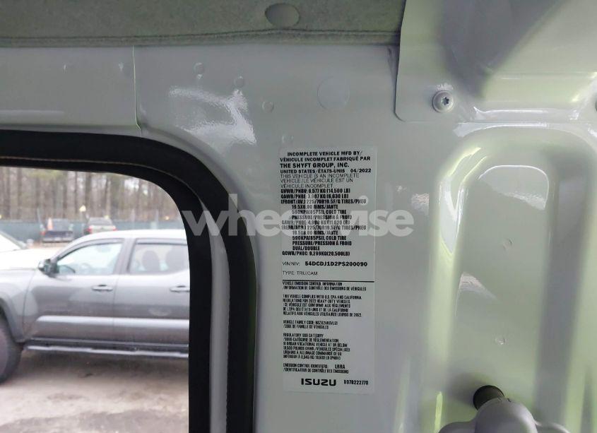 Photo 8 of 2023 Chevrolet 4500 LCF GAS (VIN 54DCDJ1D2PS200090)