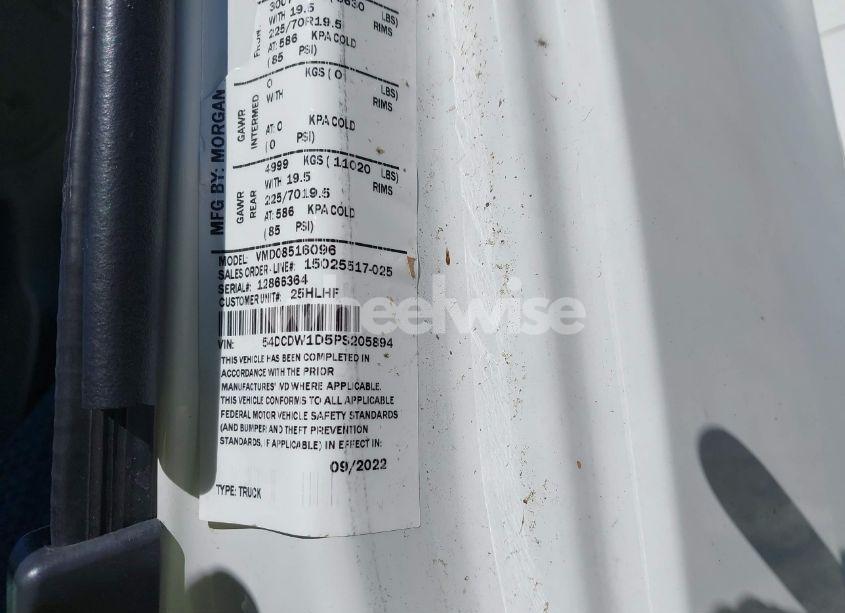 Photo 8 of 2023 Chevrolet 4500 LCF GAS (VIN 54DCDW1D5PS205894)