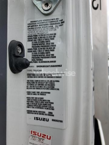 Photo 2 of 2018 ISUZU FTR N/A (VIN 54DK6S167JSG00962)