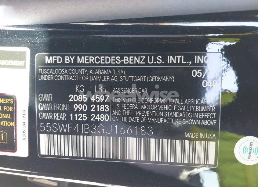 Photo 9 of 2016 Mercedes-benz C 300 LUXURY/SPORT (VIN 55SWF4JB3GU166183)