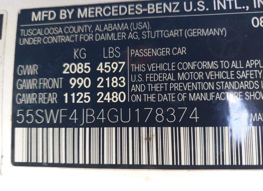 Photo 9 of 2016 Mercedes-benz C-class C 300/LUXURY/SPORT (VIN 55SWF4JB4GU178374)