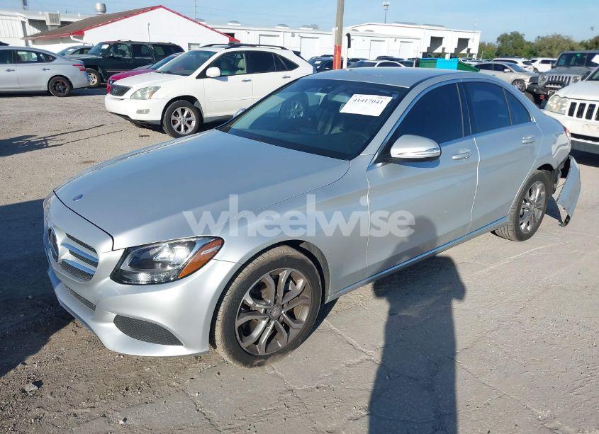 Photo 2 of 2015 Mercedes-benz C 300 LUXURY/SPORT (VIN 55SWF4JB6FU051527)
