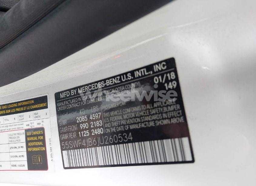 Photo 9 of 2018 Mercedes-benz C 300 (VIN 55SWF4JB6JU260534)