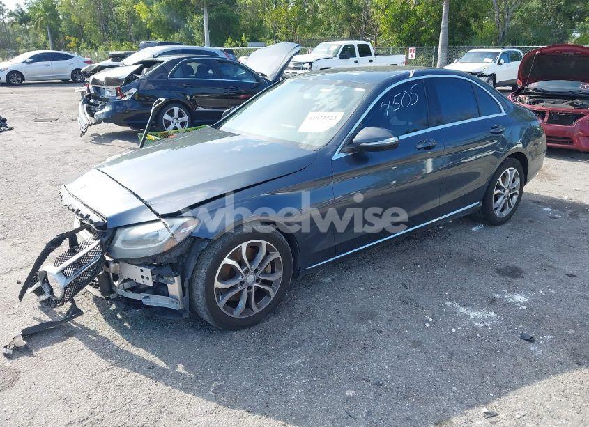 Photo 2 of 2015 Mercedes-benz C 300 LUXURY/SPORT (VIN 55SWF4JB7FU084505)