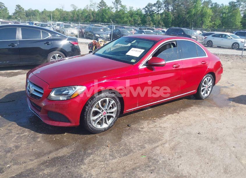 Photo 2 of 2016 Mercedes-benz C 300 LUXURY/SPORT (VIN 55SWF4JB9GU122592)