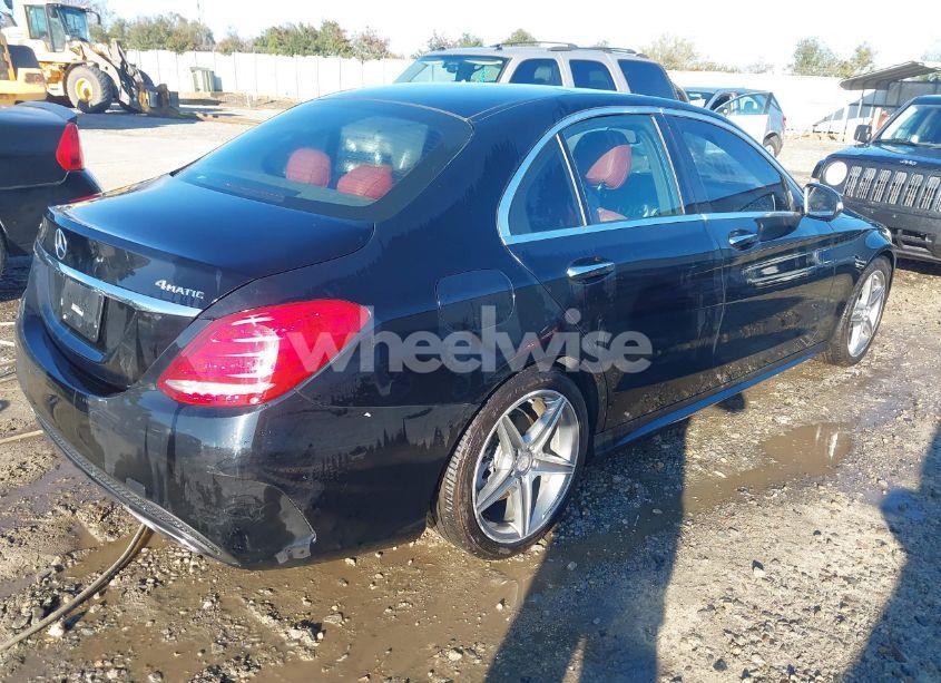 Photo 4 of 2015 Mercedes-benz C 300 4MATIC/LUXURY 4MATIC/SPORT 4MATIC (VIN 55SWF4KB0FU018408)