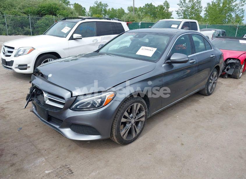 Photo 2 of 2017 Mercedes-benz C 300 4MATIC/LUXURY 4MATIC/SPORT 4MATIC (VIN 55SWF4KB1HU187792)