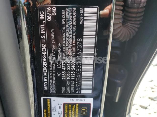 Photo 4 of 2016 MERCEDES-BENZ C 300 4MATIC (VIN 55SWF4KB3GU167378)