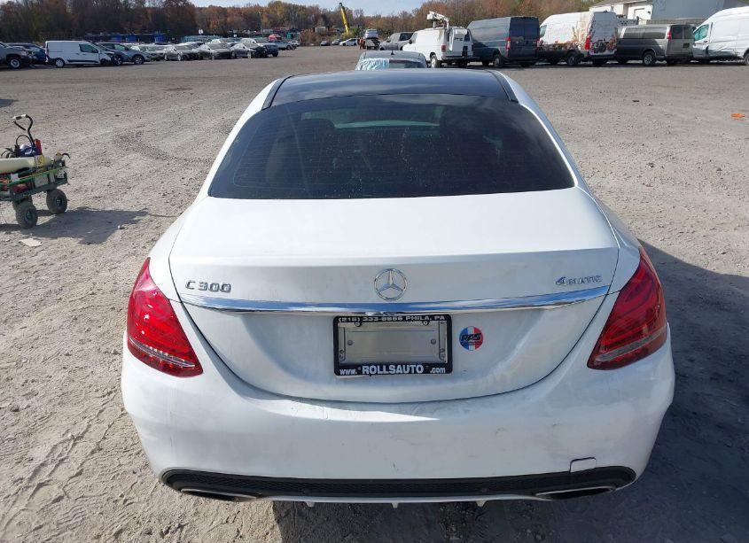 Photo 16 of 2016 Mercedes-benz C 300 4MATIC/LUXURY 4MATIC/SPORT 4MATIC (VIN 55SWF4KB4GU128380)