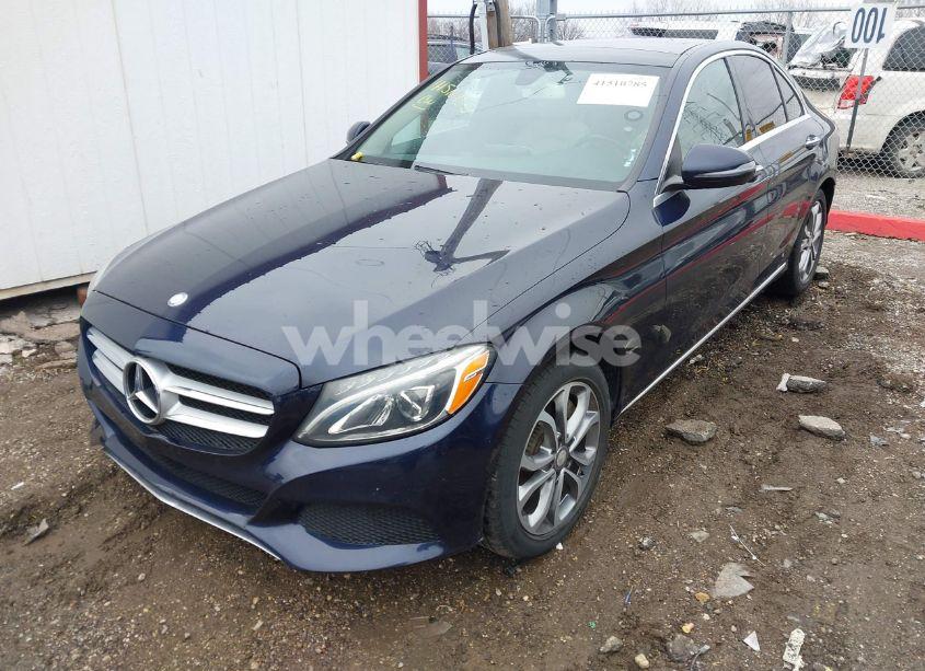 Photo 2 of 2016 Mercedes-benz C 300 4MATIC/LUXURY 4MATIC/SPORT 4MATIC (VIN 55SWF4KB4GU176591)