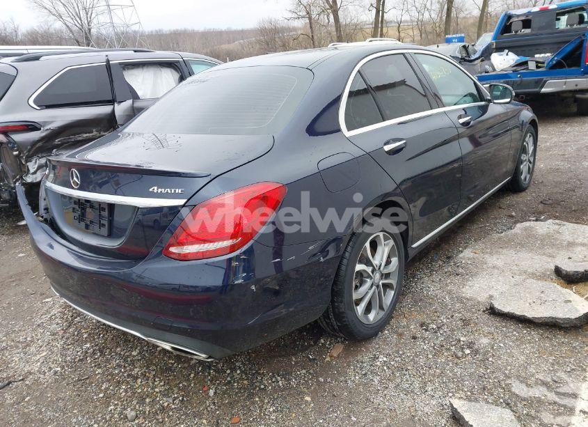 Photo 4 of 2016 Mercedes-benz C 300 4MATIC/LUXURY 4MATIC/SPORT 4MATIC (VIN 55SWF4KB4GU176591)