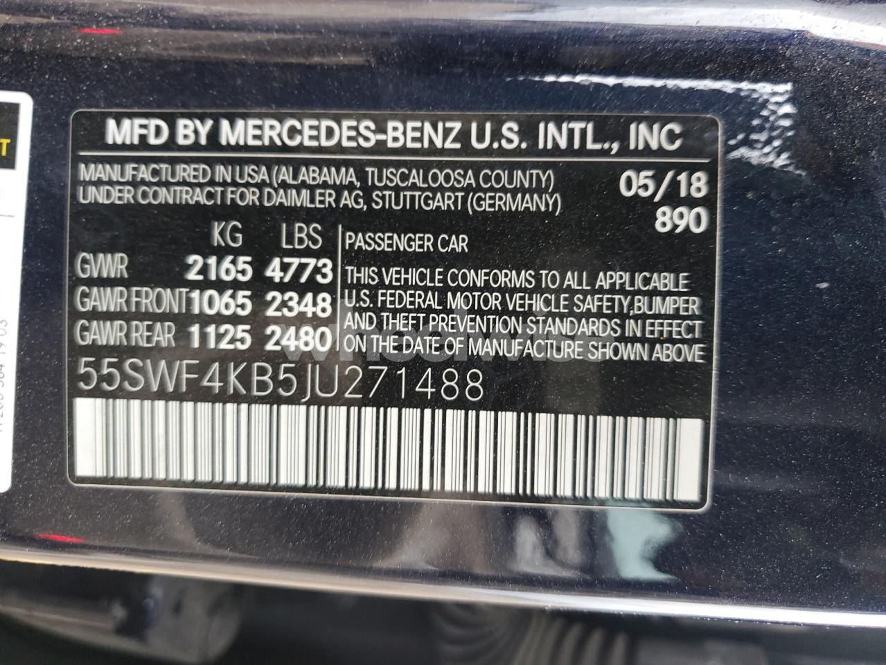 Photo 12 of 2018 MERCEDES-BENZ C 300 4MATIC (VIN 55SWF4KB5JU271488)