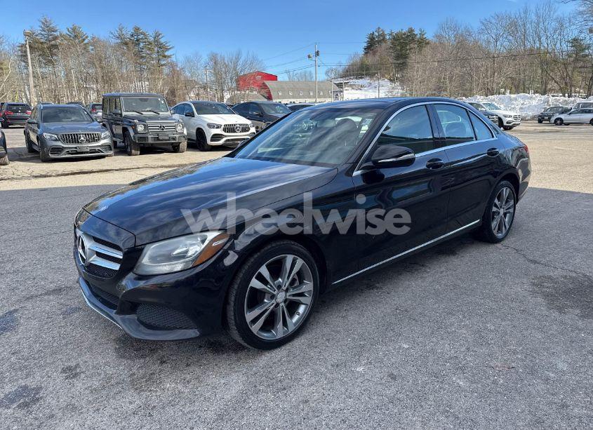 Photo 2 of 2015 Mercedes-benz C 300 4MATIC (VIN 55SWF4KB6FU080735)