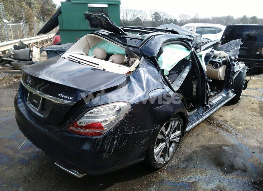 Photo 4 of 2016 Mercedes-benz C 300 4MATIC/LUXURY 4MATIC/SPORT 4MATIC (VIN 55SWF4KB6GU154804)