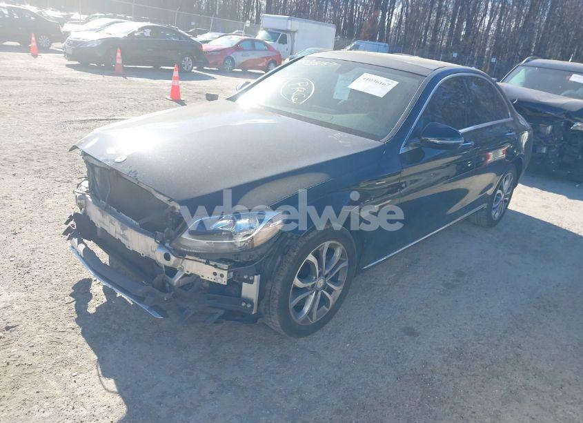 Photo 2 of 2016 Mercedes-benz C 300 4MATIC/LUXURY 4MATIC/SPORT 4MATIC (VIN 55SWF4KB6GU174809)