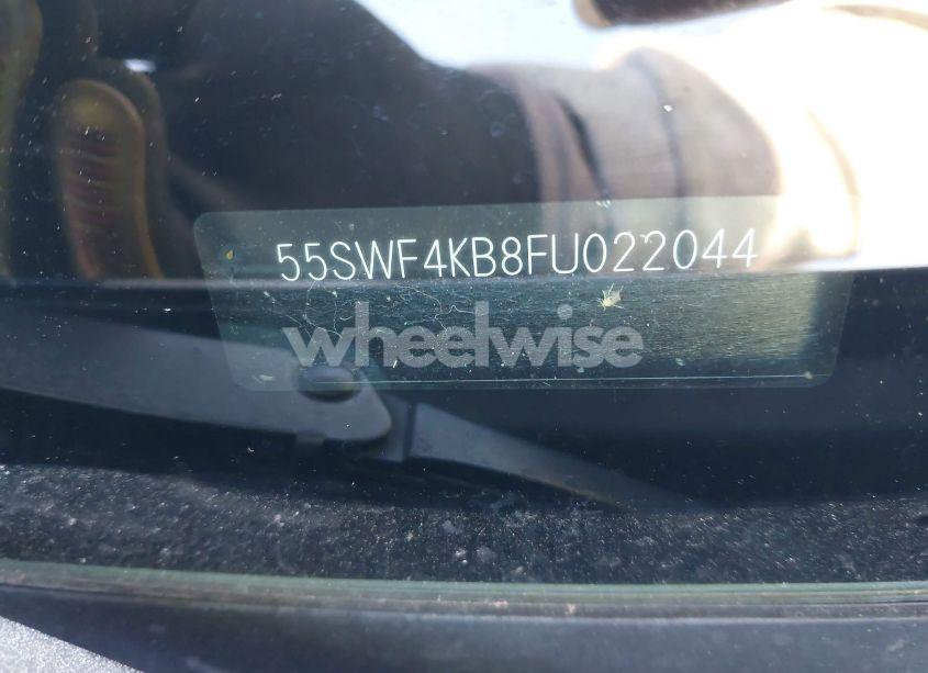 Photo 9 of 2015 Mercedes-benz C 300 4MATIC/LUXURY 4MATIC/SPORT 4MATIC (VIN 55SWF4KB8FU022044)