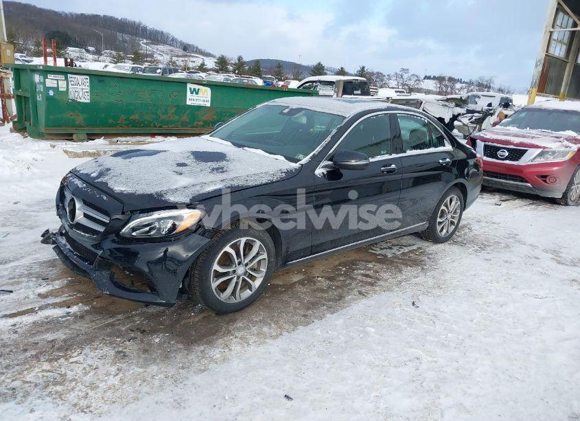 Photo 2 of 2017 Mercedes-benz C 300 4MATIC/LUXURY 4MATIC/SPORT 4MATIC (VIN 55SWF4KB9HU193114)