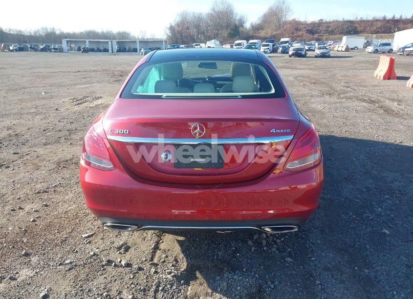 Photo 16 of 2017 Mercedes-benz C 300 4MATIC/LUXURY 4MATIC/SPORT 4MATIC (VIN 55SWF4KB9HU193324)