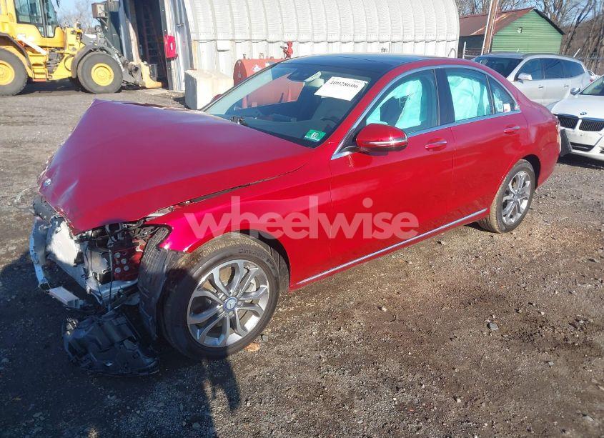 Photo 2 of 2017 Mercedes-benz C 300 4MATIC/LUXURY 4MATIC/SPORT 4MATIC (VIN 55SWF4KB9HU193324)