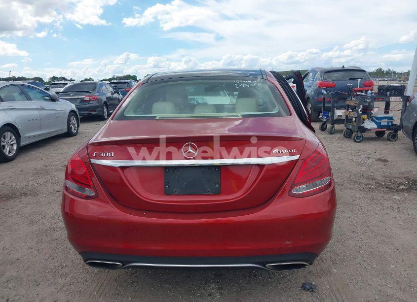 Photo 16 of 2016 Mercedes-benz C 300 4MATIC/LUXURY 4MATIC/SPORT 4MATIC (VIN 55SWF4KBXGU105783)