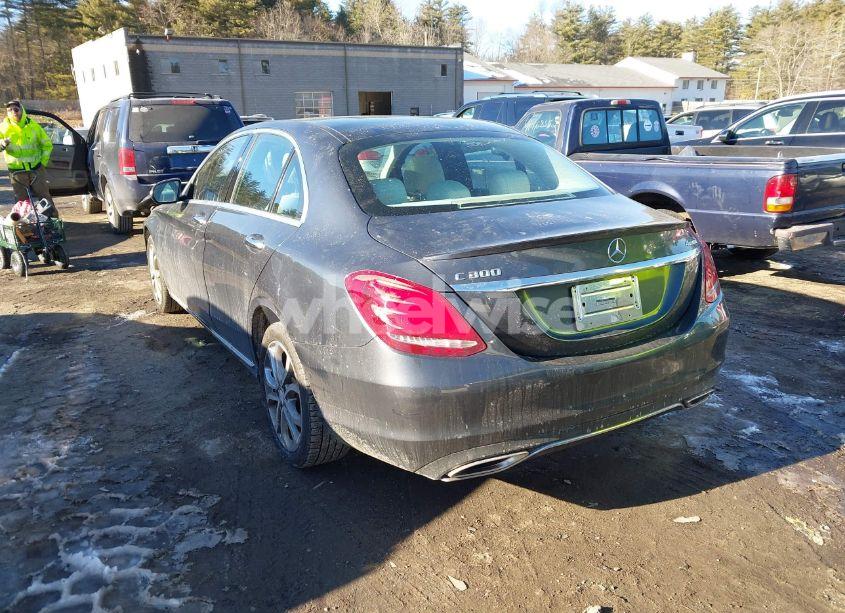 Photo 3 of 2016 Mercedes-benz C 300 4MATIC/LUXURY 4MATIC/SPORT 4MATIC (VIN 55SWF4KBXGU116864)