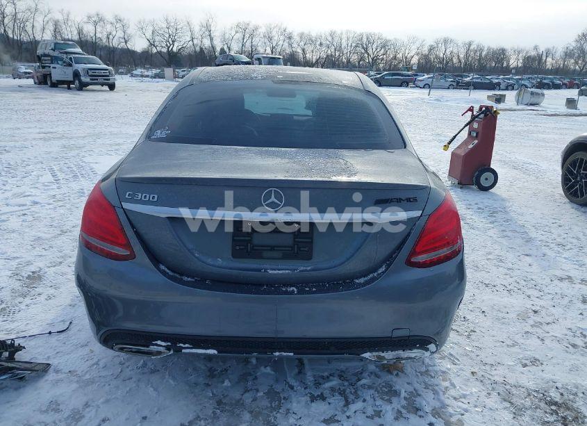 Photo 17 of 2017 Mercedes-benz C 300 4MATIC/LUXURY 4MATIC/SPORT 4MATIC (VIN 55SWF4KBXHU204198)