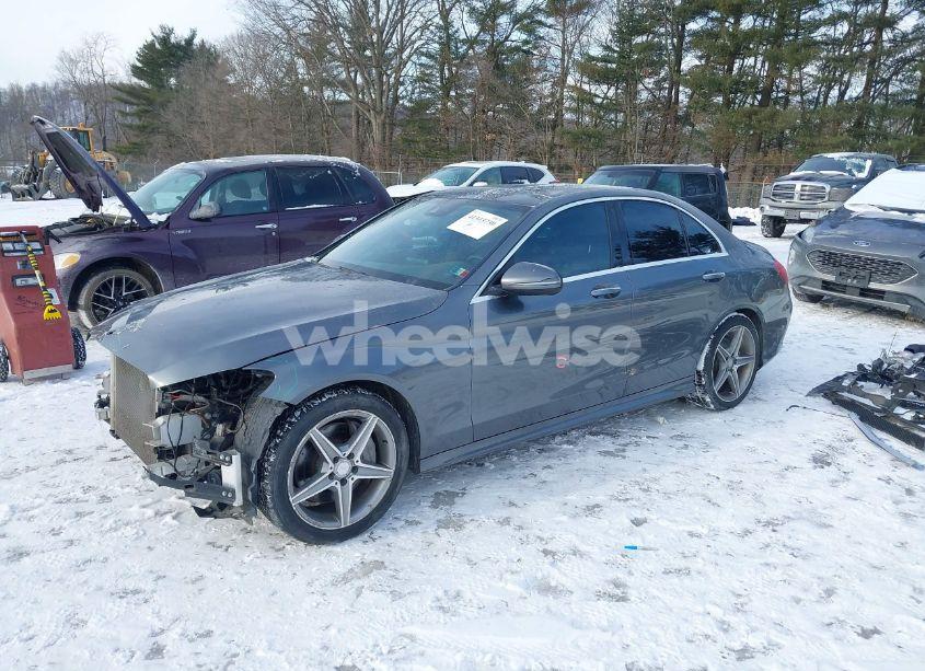 Photo 2 of 2017 Mercedes-benz C 300 4MATIC/LUXURY 4MATIC/SPORT 4MATIC (VIN 55SWF4KBXHU204198)