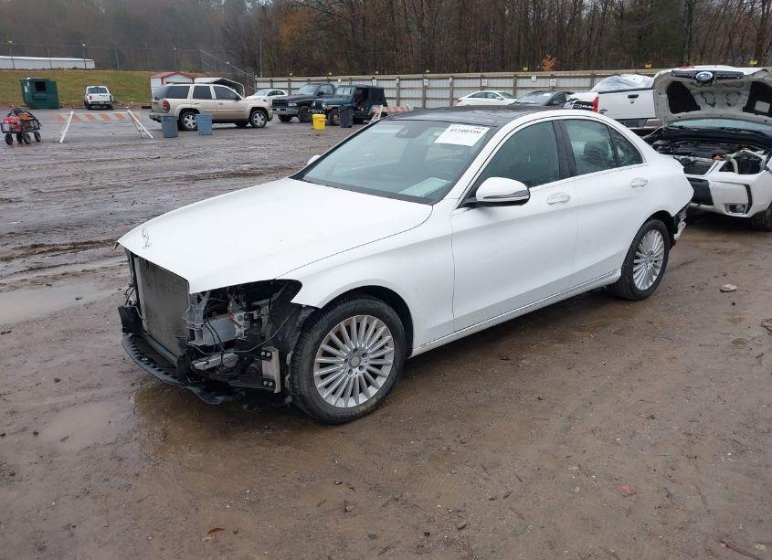 Photo 2 of 2017 Mercedes-benz C 300 4MATIC/LUXURY 4MATIC/SPORT 4MATIC (VIN 55SWF4KBXHU205495)