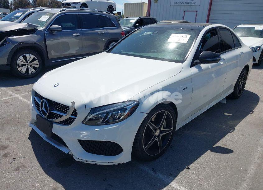 Photo 2 of 2016 Mercedes-benz C 450 AMG 4MATIC (VIN 55SWF6EB4GU115801)