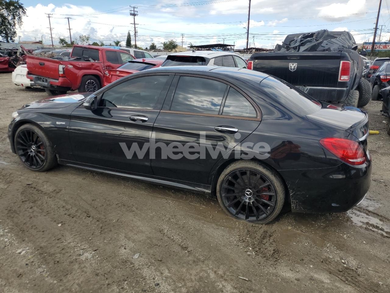 Photo 2 of 2016 MERCEDES-BENZ C 450 4MATIC AMG (VIN 55SWF6EB8GU106082)