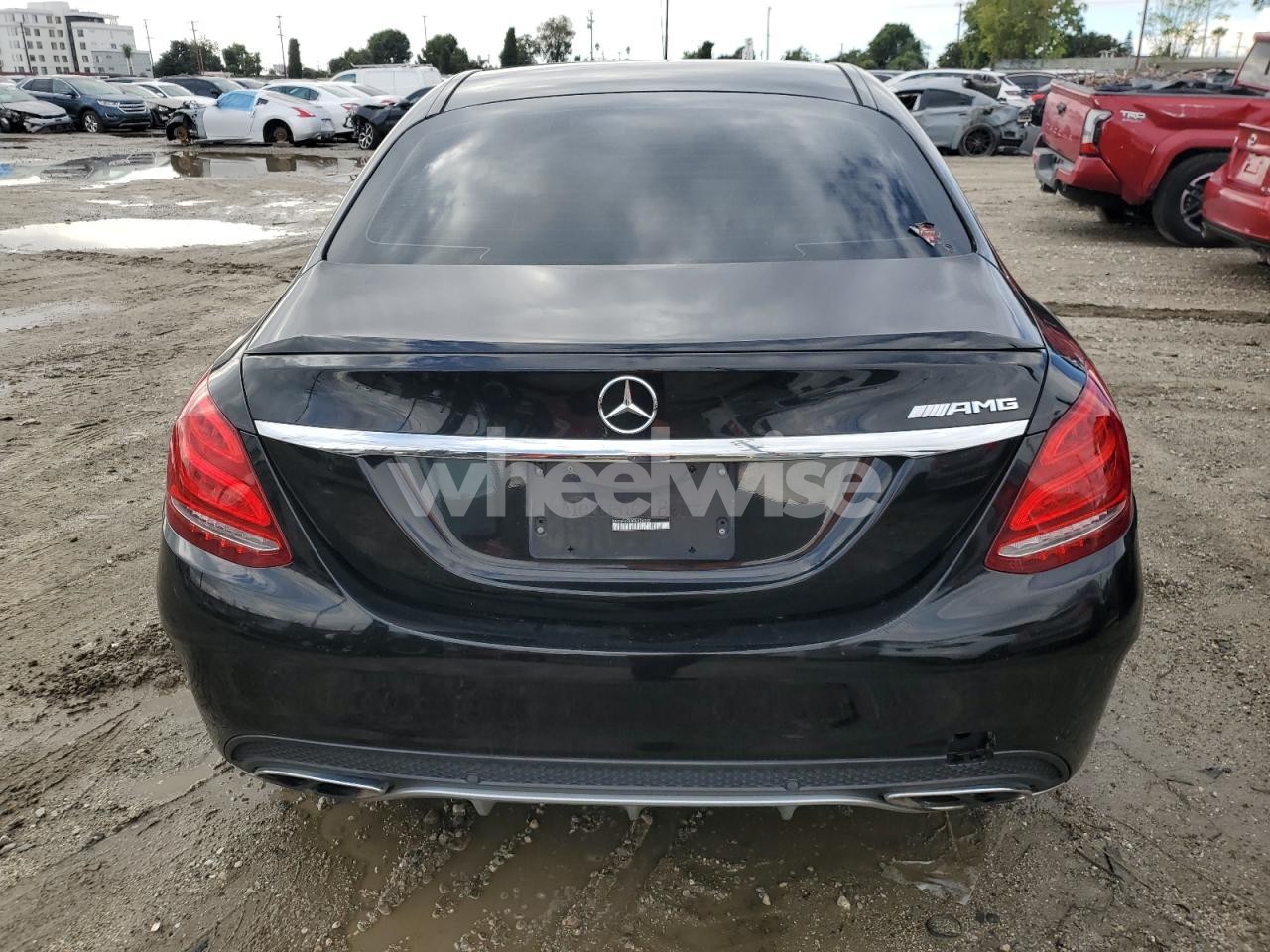 Photo 6 of 2016 MERCEDES-BENZ C 450 4MATIC AMG (VIN 55SWF6EB8GU106082)