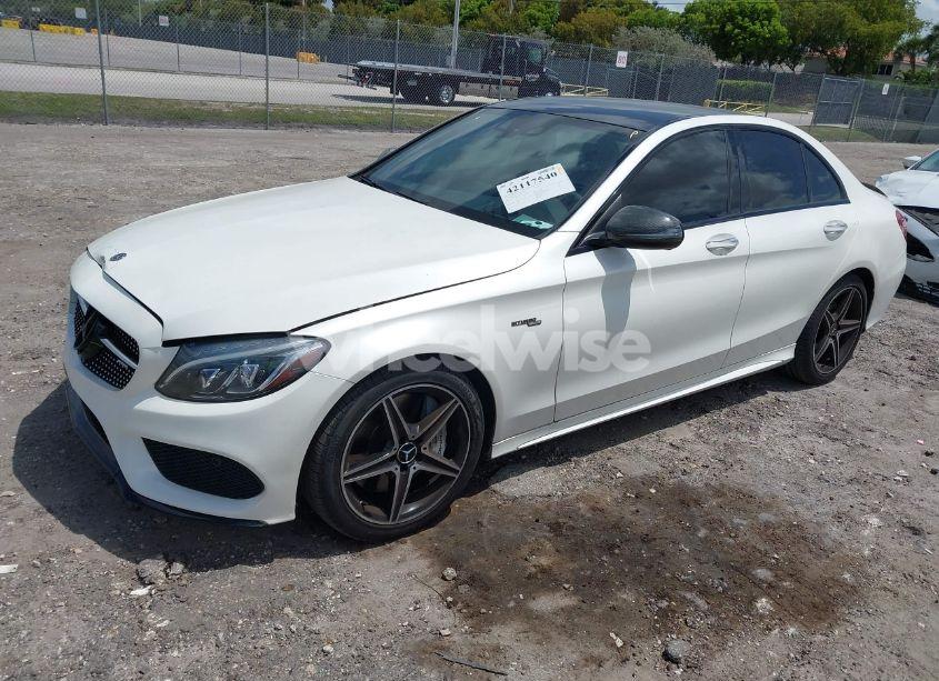 Photo 2 of 2018 Mercedes-benz Amg C 43 4MATIC (VIN 55SWF6EB9JU242891)