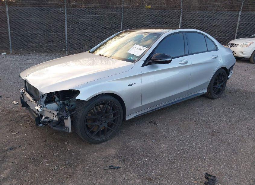 Photo 2 of 2018 Mercedes-benz Amg C 43 4MATIC (VIN 55SWF6EB9JU255673)