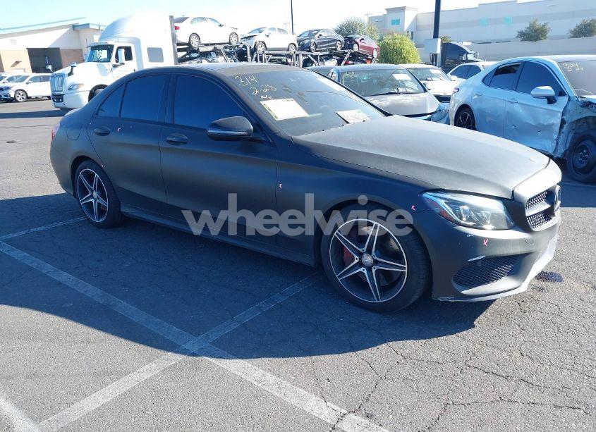 2016 Mercedes-benz C 450 AMG 4MATIC (VIN 55SWF6EBXGU141867) main photo