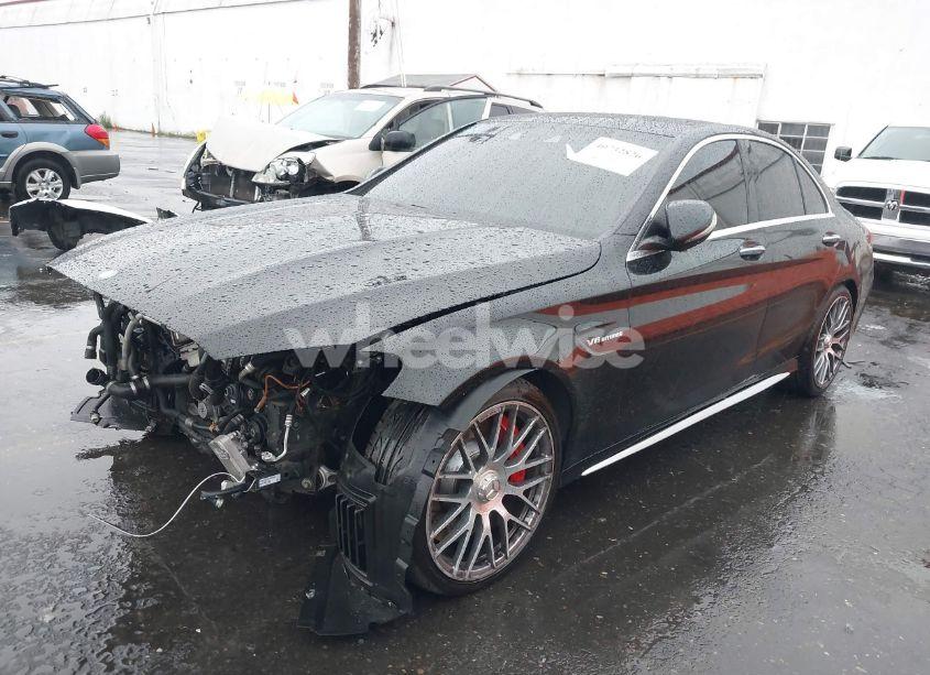 Photo 2 of 2016 Mercedes-benz Amg C 63 S (VIN 55SWF8HB7GU101074)