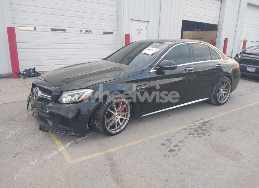 Photo 2 of 2016 Mercedes-benz Amg C 63 S (VIN 55SWF8HB7GU163686)