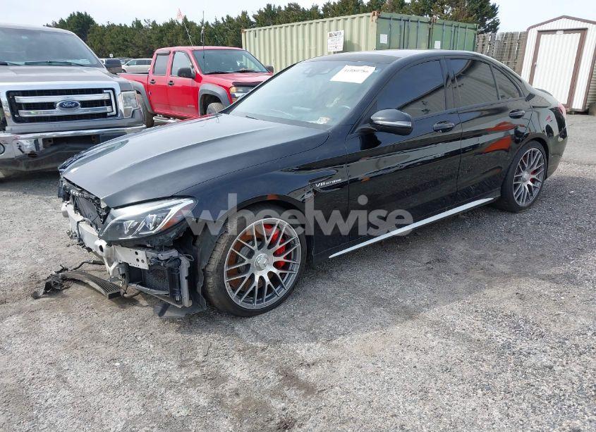 Photo 2 of 2016 Mercedes-benz Amg C 63 S (VIN 55SWF8HB8GU118742)